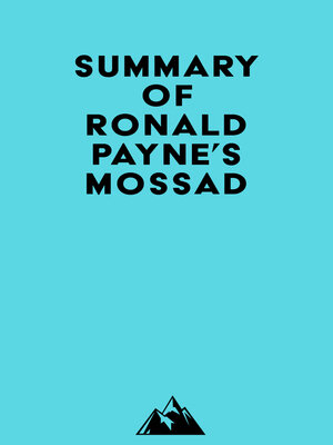 cover image of Summary of Ronald Payne's Mossad